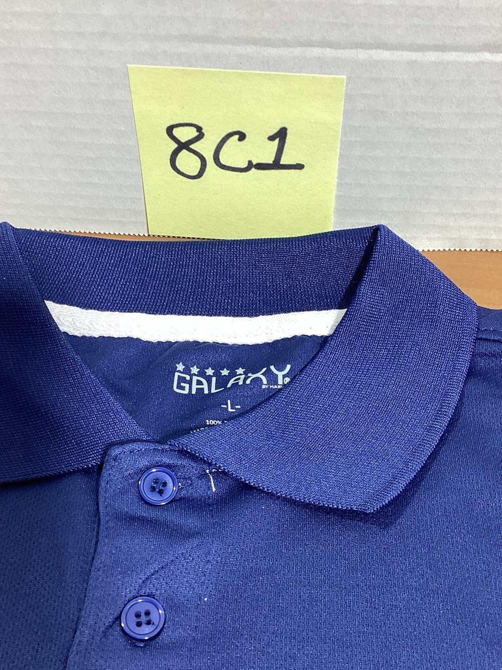 Galaxy By Harvic Mens Polo Shirt - Royal Blue